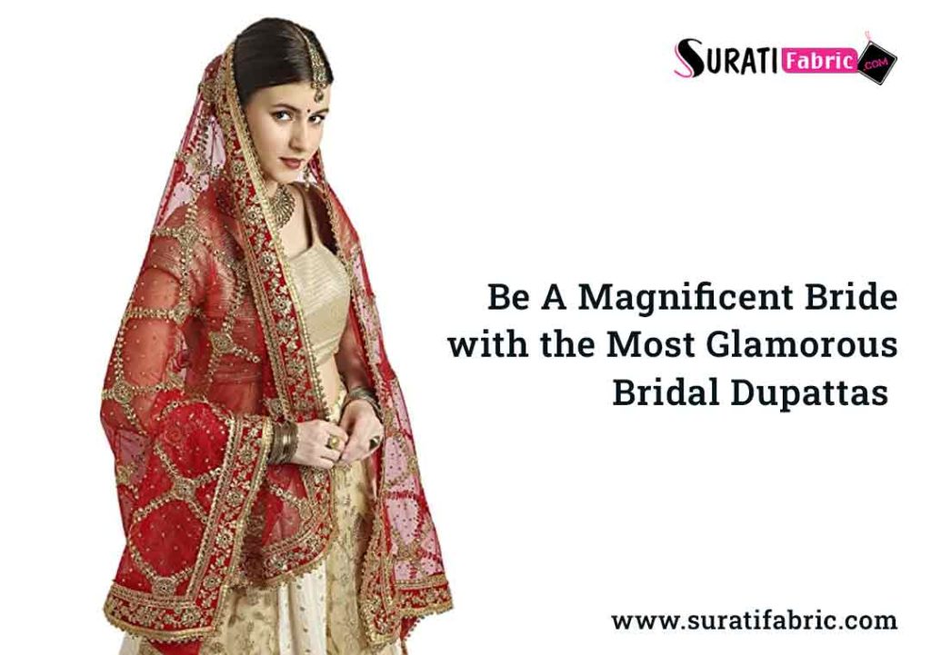 Be A Magnificent Bride with the Most Glamorous Bridal Dupattas Be A Magnificent Bride with the Most Glamorous Bridal Dupattas Sarees and ladies wear