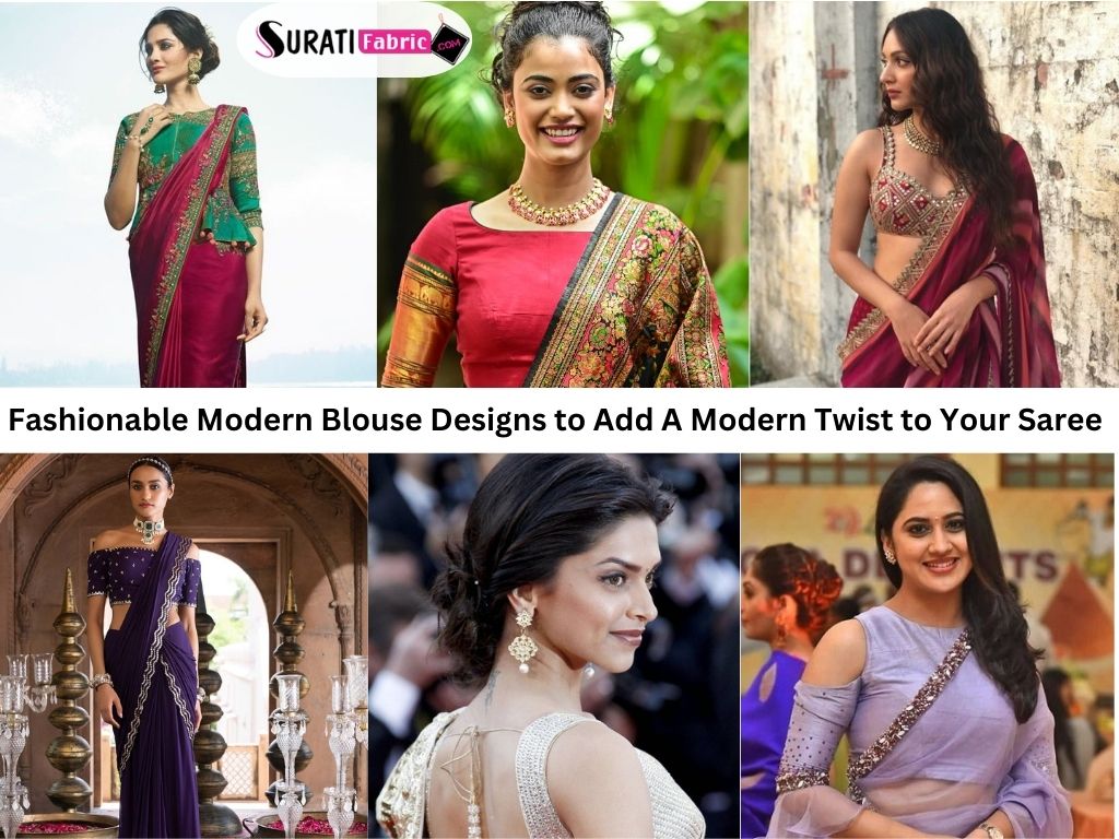 Fashionable Modern Blouse Designs to Add A Modern Twist to Your Saree Fashionable Modern Blouse Designs to Add A Modern Twist to Your Saree Sarees and ladies wear