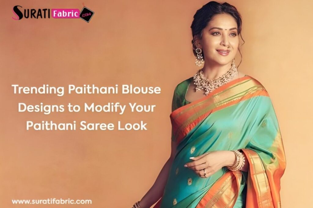 Trending Paithani Blouse Designs to Modify Your Paithani Saree Look Trending Paithani Blouse Designs to Modify Your Paithani Saree Look Sarees and ladies wear
