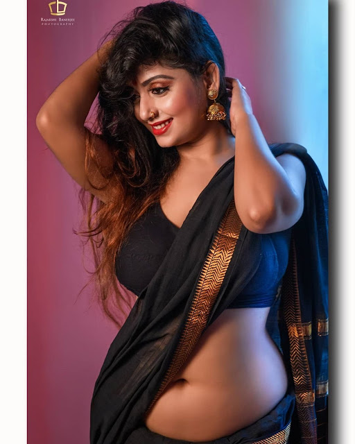 Indian Model Rupusa Latest Hot Stills Saree Celebrity Sarees