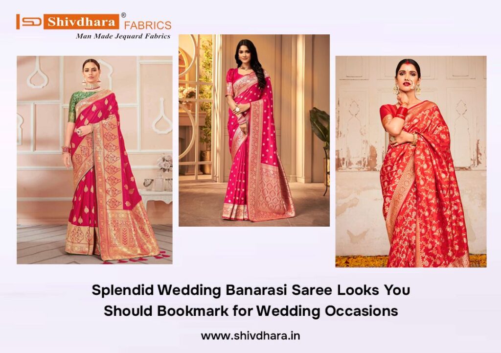 Splendid Wedding Banarasi Saree Looks You Should Bookmark for Wedding Occasions Splendid Wedding Banarasi Saree Looks You Should Bookmark for Wedding Occasions Sarees