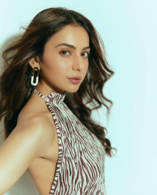 Rakul Preet Singh's Latest Glamorous Photoshoot Celebrity Sarees