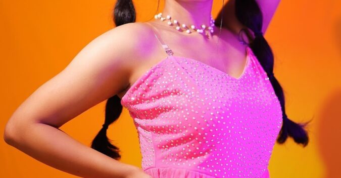 Surabhi Das Wows in Latest Hot Photoshoot Sleeveless Short Dress Celebrity Sarees