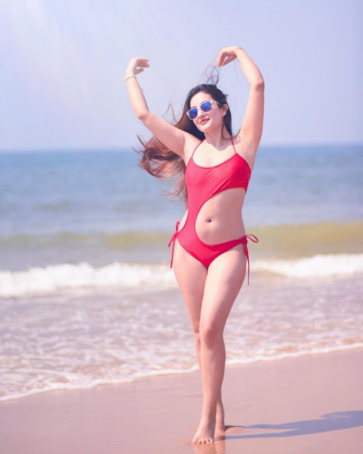 Aditi Budhathoki Turns Heads in Latest Hot Bikini Stills Celebrity Sarees