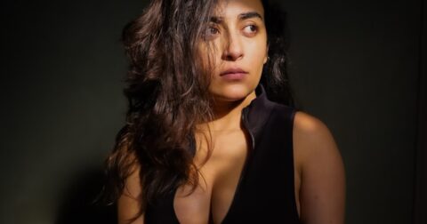 Jinal Joshi Black Bodysuit Bold Pics Celebrity Sarees