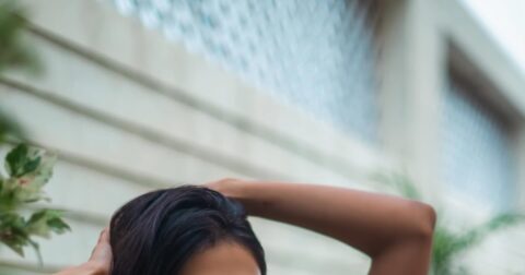 Prakriti Pavani Green Satin Slip Dress Pics Celebrity Sarees