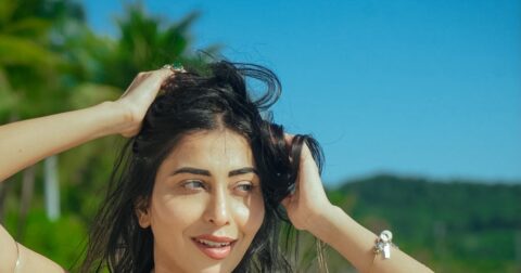 Ruma Sharma Blue Swimwear Fashion Look Ruma Sharma Blue Swimwear Fashion Look Celebrity Sarees