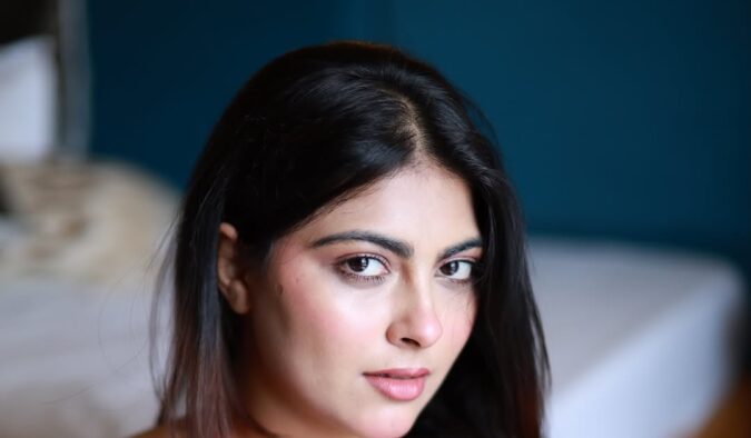 Rivaa Jadoun Latest Red Bodycon Dress Pics Celebrity Sarees