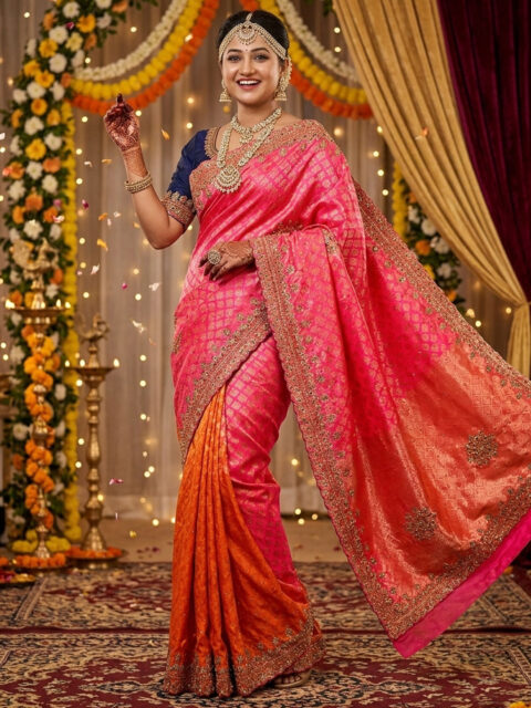 Bridal Saree Color Meaning Guide For Indian Brides In The USA Bridal Saree Color Meaning Guide For Indian Brides In The USA Celebrity Sarees