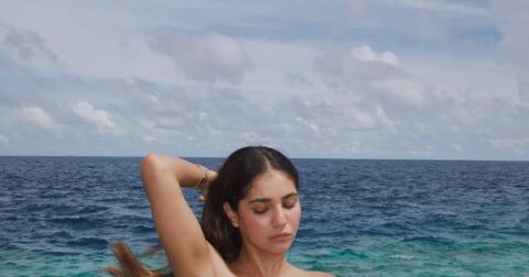 Radhika Seth Mint Green Bikini Pics Radhika Seth Mint Green Bikini Pics Celebrity Sarees