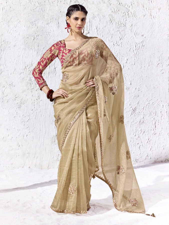 12 Types Of Organza Sarees Every Woman Should Know India Wedding Saree